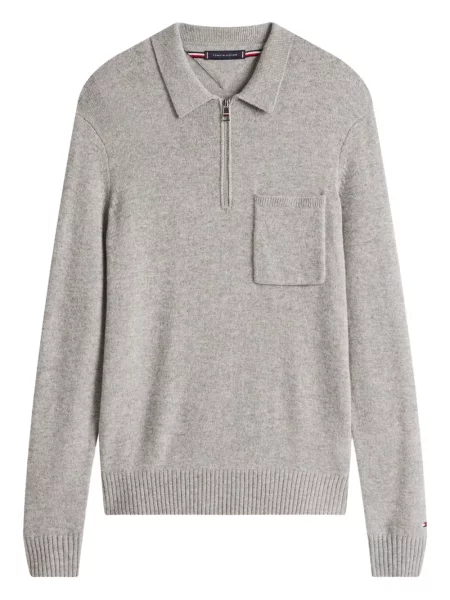 Polokošeľa Tommy Hilfiger sivá