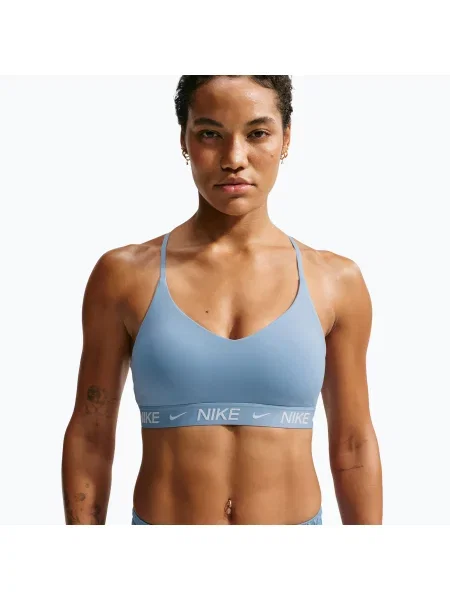Спортен сутиен Nike Indy Light Support work blue синьо