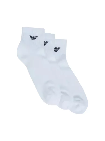 Skarpety krótkie Emporio Armani Underwear białe