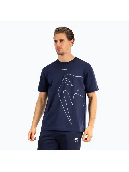 Tricou pentru bărbați Venum Giant Connect T-Shirt navy blue albastru