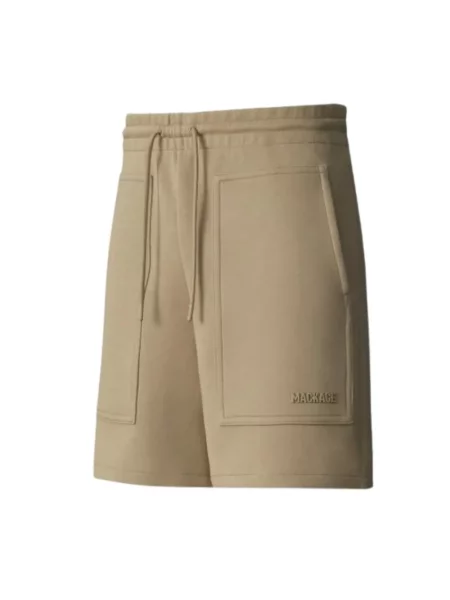 Szorty Mackage z dżerseju beżowe