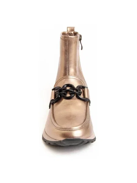 Pantofi Montevita auriu