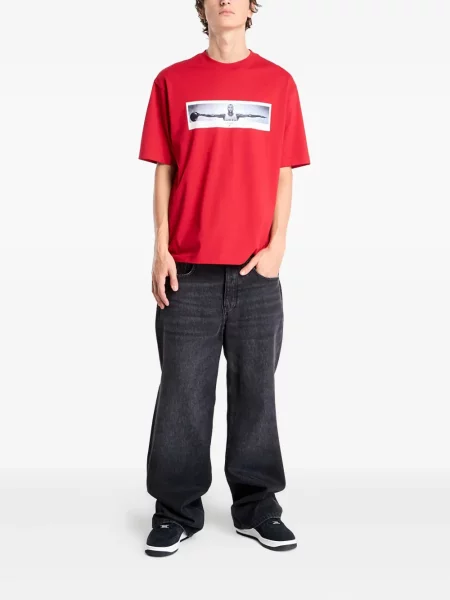 Tricou Jordan cu imagine roșu