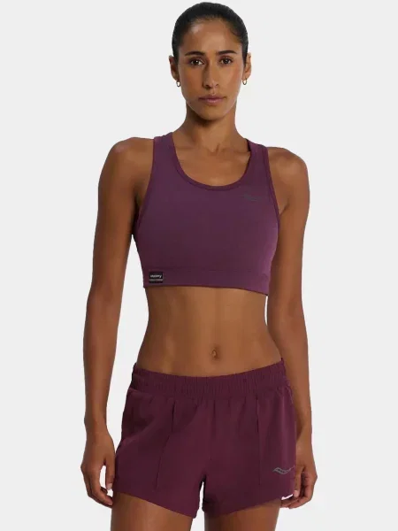 Спортивні шорти Saucony фіолетовий