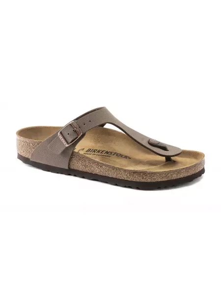 Trampki Birkenstock Gizeh Birko-Flor Birkibuc mocca EUR 36 brązowe