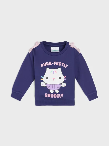 Sinsay Mikina typu crewneck Gabby’s Dollhouse námořnická modrá