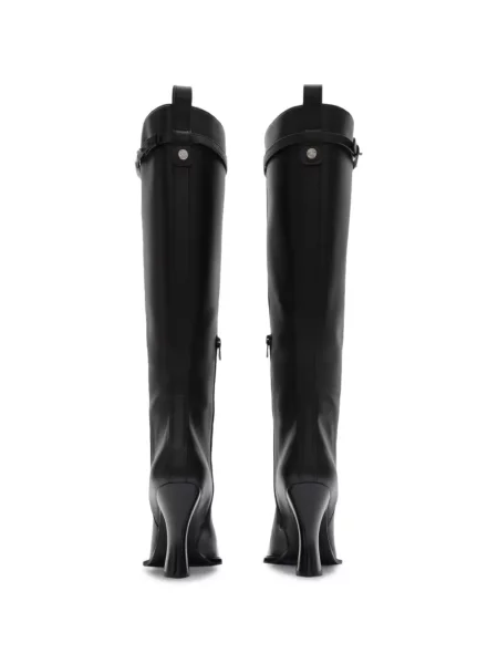 Cizme Burberry din piele negru