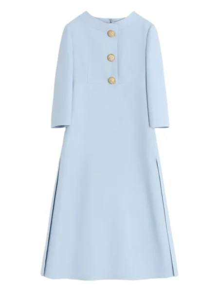 Rochie Valentino Garavani din crep de costum albastru