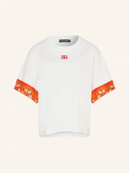 Dolce & Gabbana Koszulka weiss biała