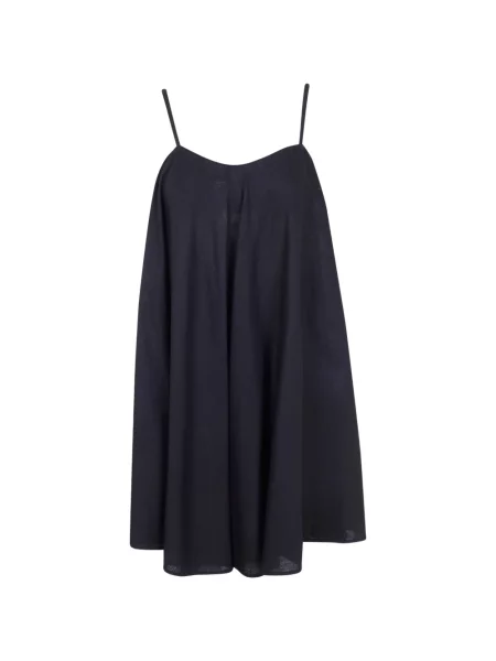 Rochie mini Twinset cu legături de costum cu bretele negru