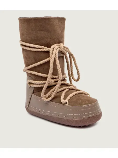 INUIKII Bocanci CLASSIC HIGH | piele maro