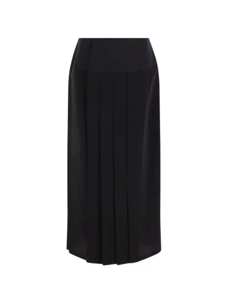 Fustă midi Yohji Yamamoto negru