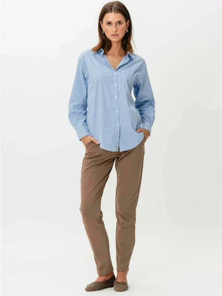 TEESHOPPEN Pantaloni The Original închis bej