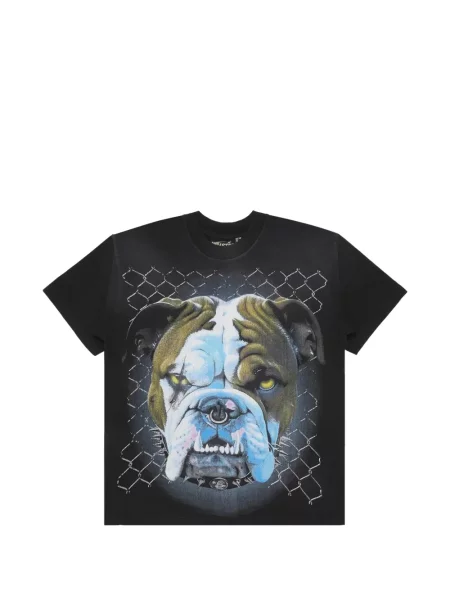 Tricou Hellstar cu imagine negru
