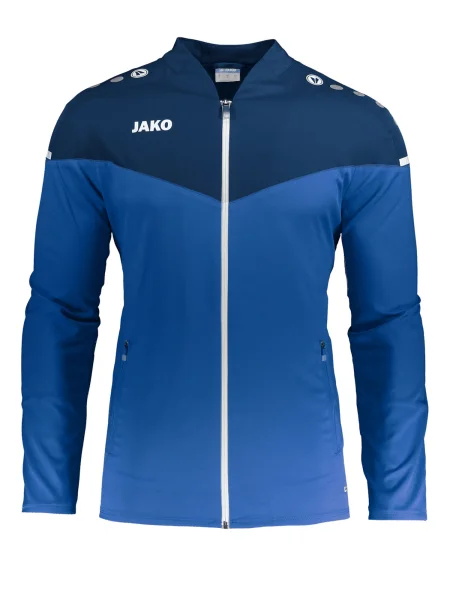 JAKO Športna jakna mornarska / kraljevo modra bela