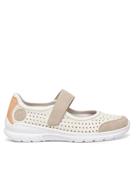 Pantofi Rieker alb