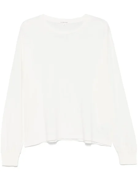 Tricou Slvrlake lung alb