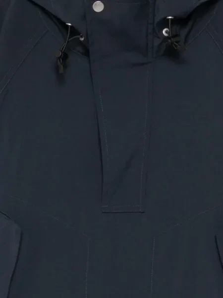 Geacă Norse Projects cu glugă albastru