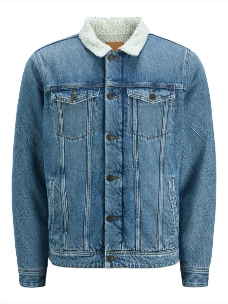 JACK & JONES Prehodna jakna JJIjean moder denim