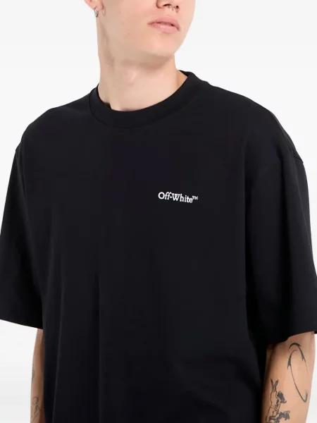 Tricou Off-white cu imagine alb