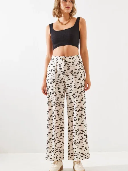 Pantaloni Bianco Lucci negru