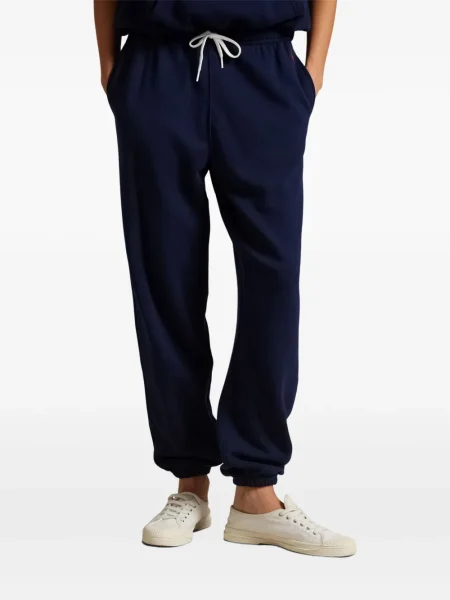 Slip de baie Polo Ralph Lauren alergare cu cordon cu imagine alb