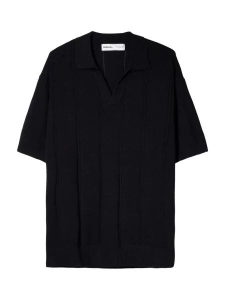 Bershka Majica črna