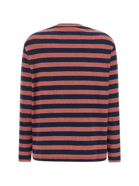 Tricou Jil Sander cu broderie albastru