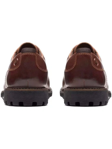 Pantofi Clarks cu legături maro