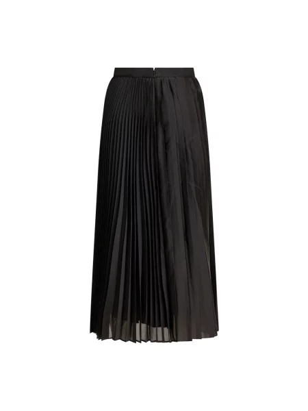Spódnica maxi Sandbeige czarna