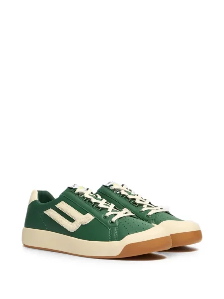 Pantofi tenis Bally tenis cu autograf verde