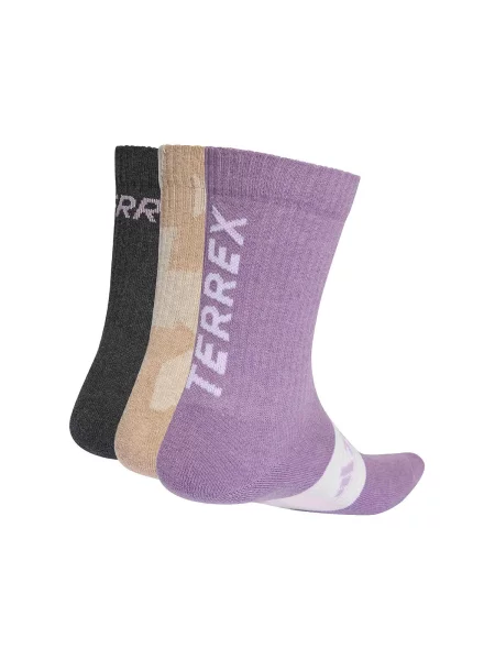 Ponožky Adidas hnedá