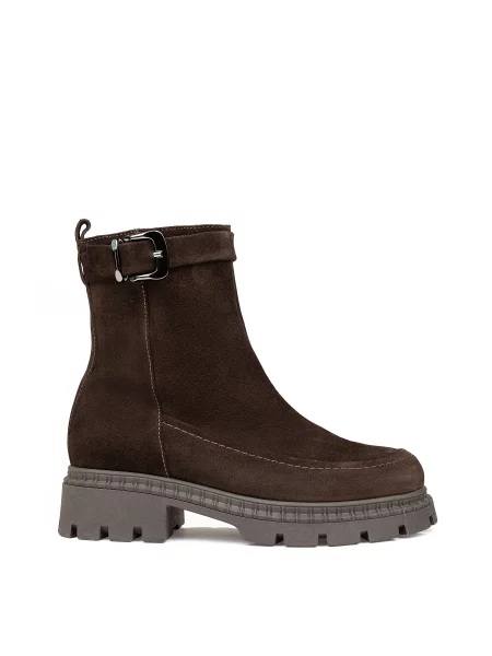 Замшеві Черевики Alex Bell коричневий