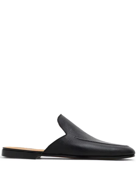 Pantofi loafer Magnanni din piele slip-on negru