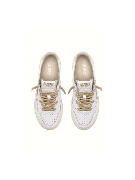 Sneakersy Autry żółte
