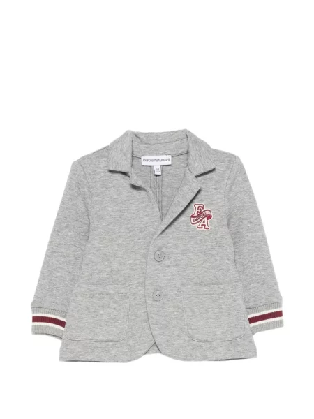 Kurtka dziecięca Emporio Armani szara