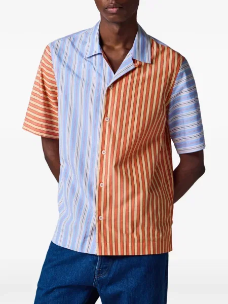 Cămașă Paul Smith cu dungi albastru