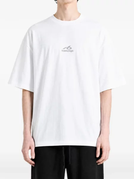 Tricou Balenciaga alb