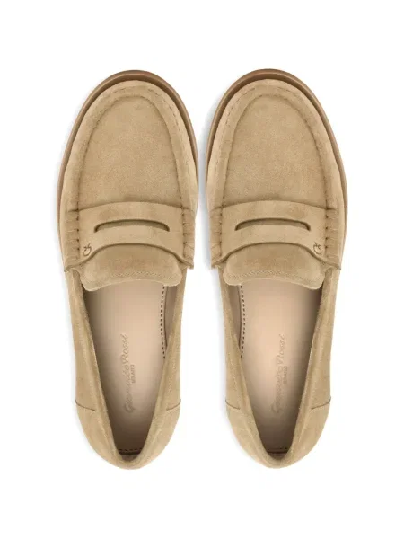 Pantofi loafer Gianvito Rossi din piele de căprioară