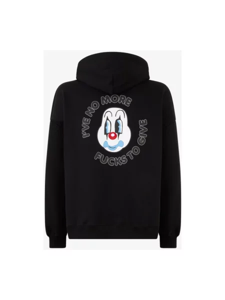 Bluza z kapturem Gcds z kapturem z nadrukiem czarna