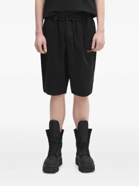 Pantaloni scurți Aries negru