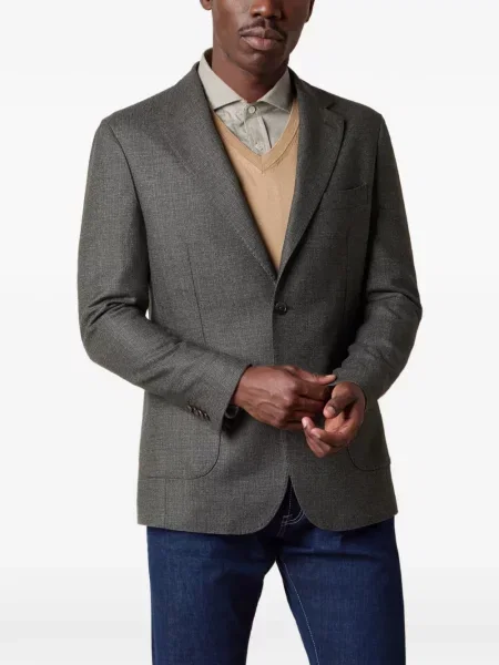 Sako Brooks Brothers s klopou šedé