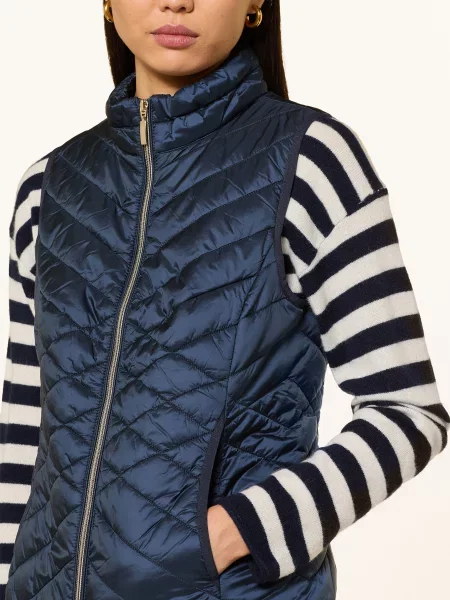 Betty Barclay Kamizelka Pikowana blau granatowa