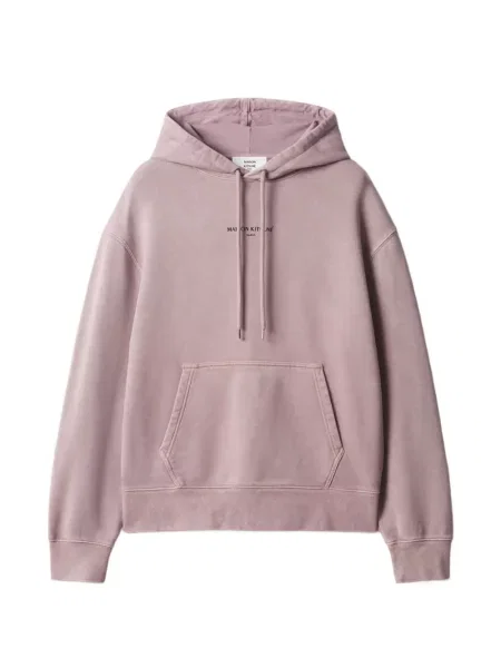 Hanorac cu glugă Maison Kitsune cu imagine roz