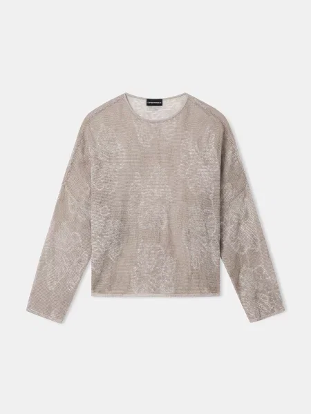 Свитер Emporio Armani серый