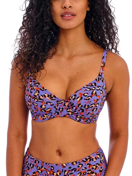 Верхня частина купальника Freya Santiago Nights поліамід/еластан фіолетовий