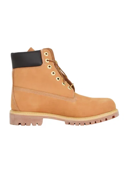 Botki Timberland wodoszczelne skórzane wiązane brązowe