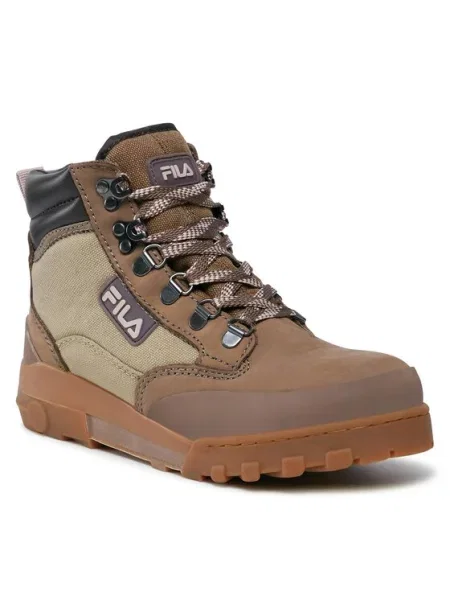 FILA Ležerne čizme GRUNGE II CVS / kaki bež