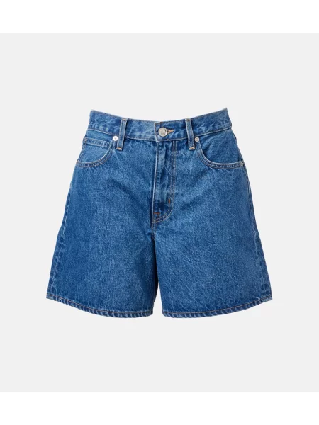 Pantaloni scurți din denim Slvrlake albastru