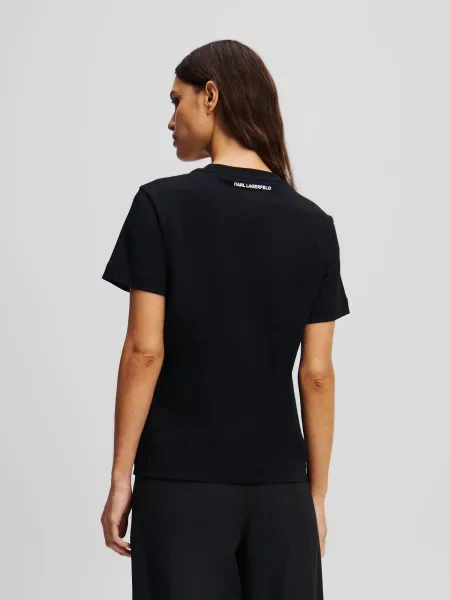 Karl Lagerfeld tricou din femei negru